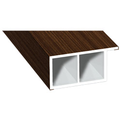 Kammerprofil 30x15mm Lg. 6,00m foliert, mit Nase 316 2002-167 Macoré Produktbild