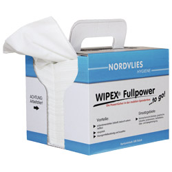 NORDVLIES Putztuch WIPEX Fullpower TO GOZoll z-gefaltet Karton Produktbild