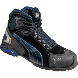 PUMA Sicherheitsstiefel RIO BLACK S3 SRC schwarz/blau Produktbild