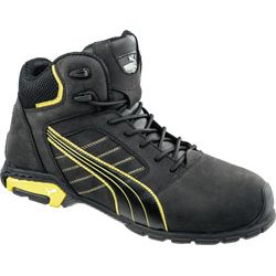 PUMA Sicherheitsstiefel AMSTERDAM S3 SRC schwarz/gelb Produktbild