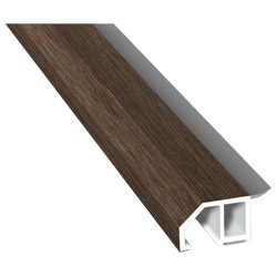 Anschluß-Profil 30mm WL SK Lg. 6,00m foliert, klipsbar, WL Schwarz316 7002-168 Eiche Hell Produktbild