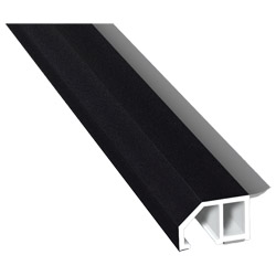 Anschluß-Profil 30mm WL SK Lg. 6,00m foliert, klipsbar, WL Schwarz70 2105-083 Schwarzgrau Glatt Produktbild