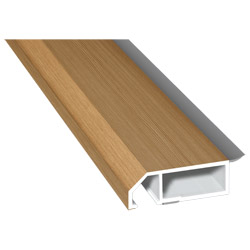 Anschluß-Profil 50mm WL SK Lg. 6,00m foliert, klipsbar, WL Douglasie306 9041-167 Bergkiefer Produktbild