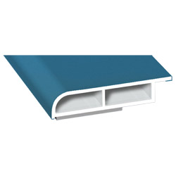 Kammerprofil 35x7mm SK Lg. 6,00m foliert mit Nase 50 0705-167 Brillantblau Produktbild