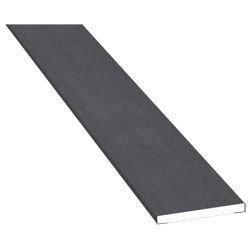 Flachprofil 30x3mm Lg. 6,00m foliert 436 1006metbrush Anthrazitgrau Produktbild