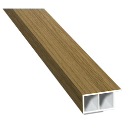 Kammerprofil 30x15mm SK Lg. 6,00m foliert, mit Nase 316 7002-168 Eiche Hell Produktbild