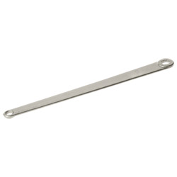 Schmiedehebel kpl. 260mm DIN links Silb. Produktbild