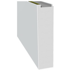 Rehau-Bodeneinstand 200mm SK Lg. 6,50m Weiß, 200x50mm PVC Schaumfür 70er <(>&<)> 80er <(>&<)> 86er Nutzhöhe: ca. 192,7mm Produktbild