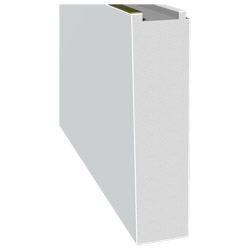 Veka-Bodeneinstand 200mm SK Lg. 6,50m Weiß, 200x50mm PVC Schaumfür 70er <(>&<)> 76er <(>&<)> 82er Nutzhöhe: ca. 193,8mm Produktbild