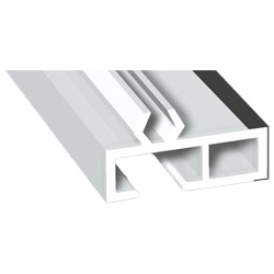 Aufdopplungsprofil 30x10mm Lg. 6,00m foliert 436 1014 Alux DB 703 Produktbild