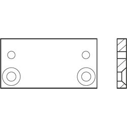 ASSA ABLOY Montageplatte A168 Produktbild