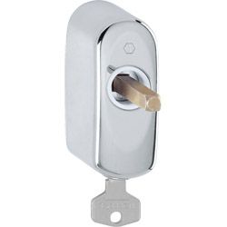 HOPPE Fenstergriff-Rosette abschließbar MUS950S Secustik® inkl. Schrauben Produktbild