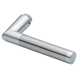 1400 Lochteil für HOPPE-Schnellstift/F1/F69 Alu natur/Edelstahl matt/8 mm/ø18 mm, 5,8 mm Bundlänge Produktbild
