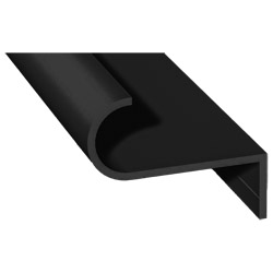 Abrollpr. schraubbar Lg.6,00m RAL 7016 durchgefärbt Anthrazit, VE: 60m Produktbild