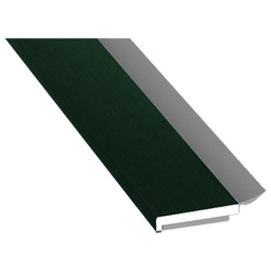 Flachprofil 20x3mm WL SK Lg. 6,00m foliert, WL Schwarz 61 2505-167 Dunkelgrün Produktbild