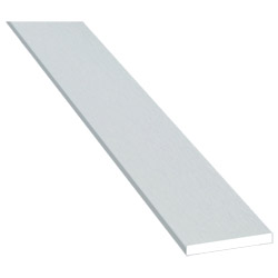 Flachprofil 25x3mm Lg. 6,00m foliert 72 5105-167 Lichtgrau Produktbild