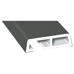 Verkleidungsprofil 35x10mm Lg. 6,50m foliert, klipsbar 436 1014 Alux DB 703 Produktbild