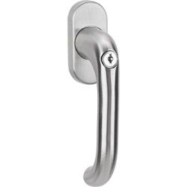 greenteQ Fenstergriff FG60.SG200.ER abschließbar - 200NM inkl. Schrauben Produktbild