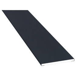 Flachprofil 50x3 mm Lg. 6,00 m foliert 70 1605-097 Anthrazitgrau Glatt 2 Produktbild