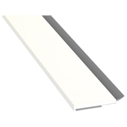 Flachprofil 30x3 SK-WL K Lg. 6,00 Weiß genarbt 02.12.91.000014-116801 GK weiss WL weiss Produktbild