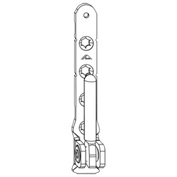 Ecklager NX EC LAG P 6 130_RSIL*VE150* Produktbild