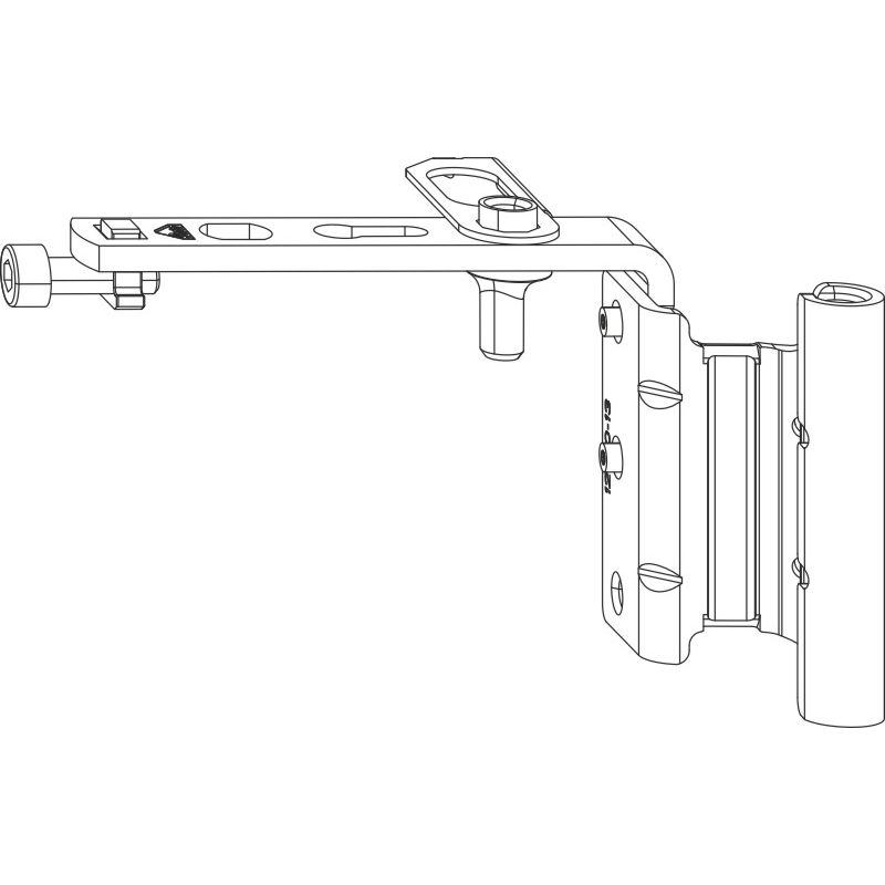 ROTO NX Falzaxerarm Bandseite P 12/20-13 Produktbild