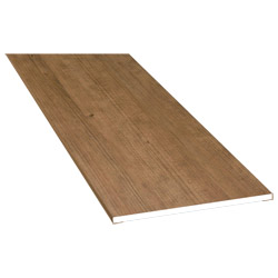 Flachprofil 80x3 mm Lg. 6,00 m foliert 321 4007-195 Rustic Cherry Produktbild
