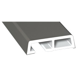 Verkleidungsprofil 35x10mm Lg. 6,50m foliert, klipsbar 70 3905-167 Quarzgrau Produktbild