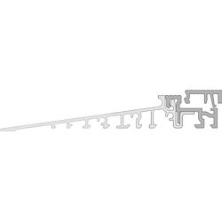 GKG Türschwelle 132 mm TS513212-FL mit loser Schließblechleiste 22 mm Produktbild