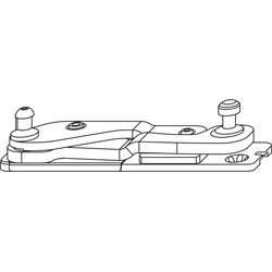 Ecklager AX 24/9 DF/3 RE TS Krt25 Produktbild