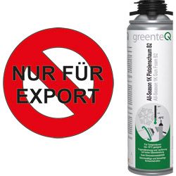 greenteQ All Season Schaum 500ml o. PDR / ohne PDR nicht für Deutschland, DE + EN + ES + PT Produktbild
