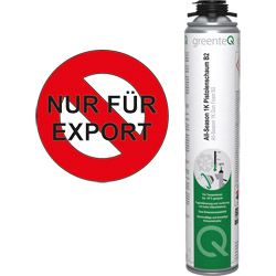 greenteQ All Season Schaum 750ml o. PDR / ohne PDR nicht für Deutschland, Sprachgruppe DE + PL + RU + CZ Produktbild
