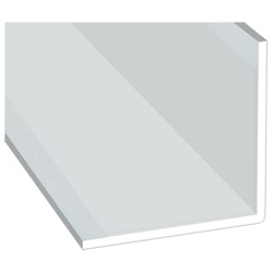 Winkelprofil 60x60x3mm Lg. 6,00m Außen foliert 72 5105-167 Lichtgrau Produktbild