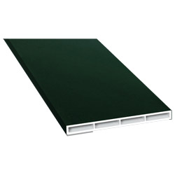 Kammerprofil 80x7mm SK Lg. 6,00m foliert, ohne Nase 61 2505-167 Dunkelgrün Produktbild