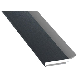 Flachprofil 20x3mm WL SK Lg. 6,00m foliert, WL Schwarz 129 3001-195 Crown Platin Produktbild