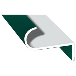 Abrollprofil schraubbar Lg. 6,00m foliert 60 0505-167 Moosgrün Produktbild
