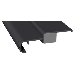 Abrollprofil 108,5mm Lg. 6,00m Anthrazit, mit 20mm Schaum, für Veka, VE:36m Produktbild