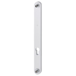 3247N Stück / F9016 verkehrsweiß / 300 mm / Profilzylinder 92 mm / 57-62 mm / HOPPE-Logo / für Bügelgriff Produktbild