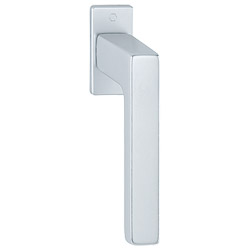0769/U959 F1 Alu natur / N10A, mit Arretierung / 7 mm / 32 mm vorst. / HOPPE-Logo / 90° / M5x35 mm mit kurzem Zapfen Produktbild