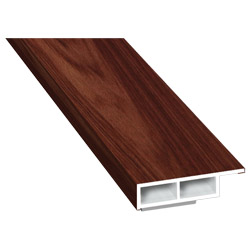 Kammerprofil 30x7 mm SK Lg. 6,00 m foliert mit Nase 320 2002-167 Rosewood Produktbild