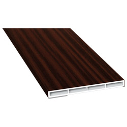 Kammerprofil 80x7mm SK Lg. 6,00m foliert, ohne Nase 206 5021-167 Sapeli Produktbild