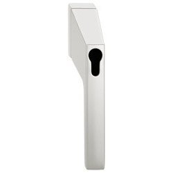 FSB Fenstergriff 34 3495 Aluminium vorgerichtet für Halbzylinder - mit Schrauben Produktbild