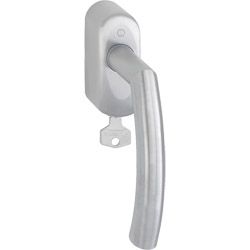 HOPPE Fenstergriff TRONDHEIM E1430Z/EUS950S Secustik® abschließbar - inkl. Schrauben Produktbild
