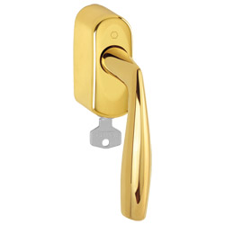 HOPPE Fenstergriff VITORIA M1515/MUS950S Secustik® abschließbar - inkl. Schrauben Produktbild