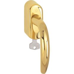 HOPPE Fenstergriff ATLANTA M1530/MUS950S Secustik® abschließbar - inkl. Schrauben Produktbild