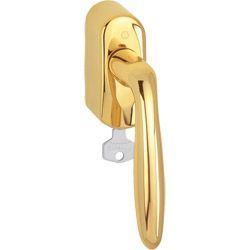 HOPPE Fenstergriff VERONA M151/MUS950S Secustik® abschließbar - inkl. Schrauben Produktbild