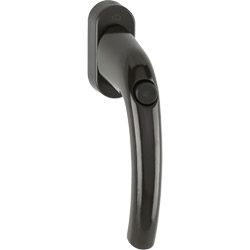 HOPPE Fenstergriff TOKYO 0710SV/U26 Druckknopf - inkl. Schrauben Produktbild