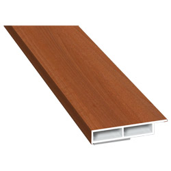 Kammerprofil 40x7 mm SK Lg. 6,00 m foliert mit Nase 436 3058 Walnuss Amaretto Produktbild