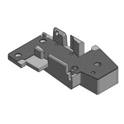 greenteQ Mittenhalter SH16-6809-NL GEALAN NL Wechselprofil Produktbild