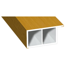 Kammerprofil 30x15mm Lg. 6,00m foliert, mit Nase 211 5008-167 Oregon III Produktbild